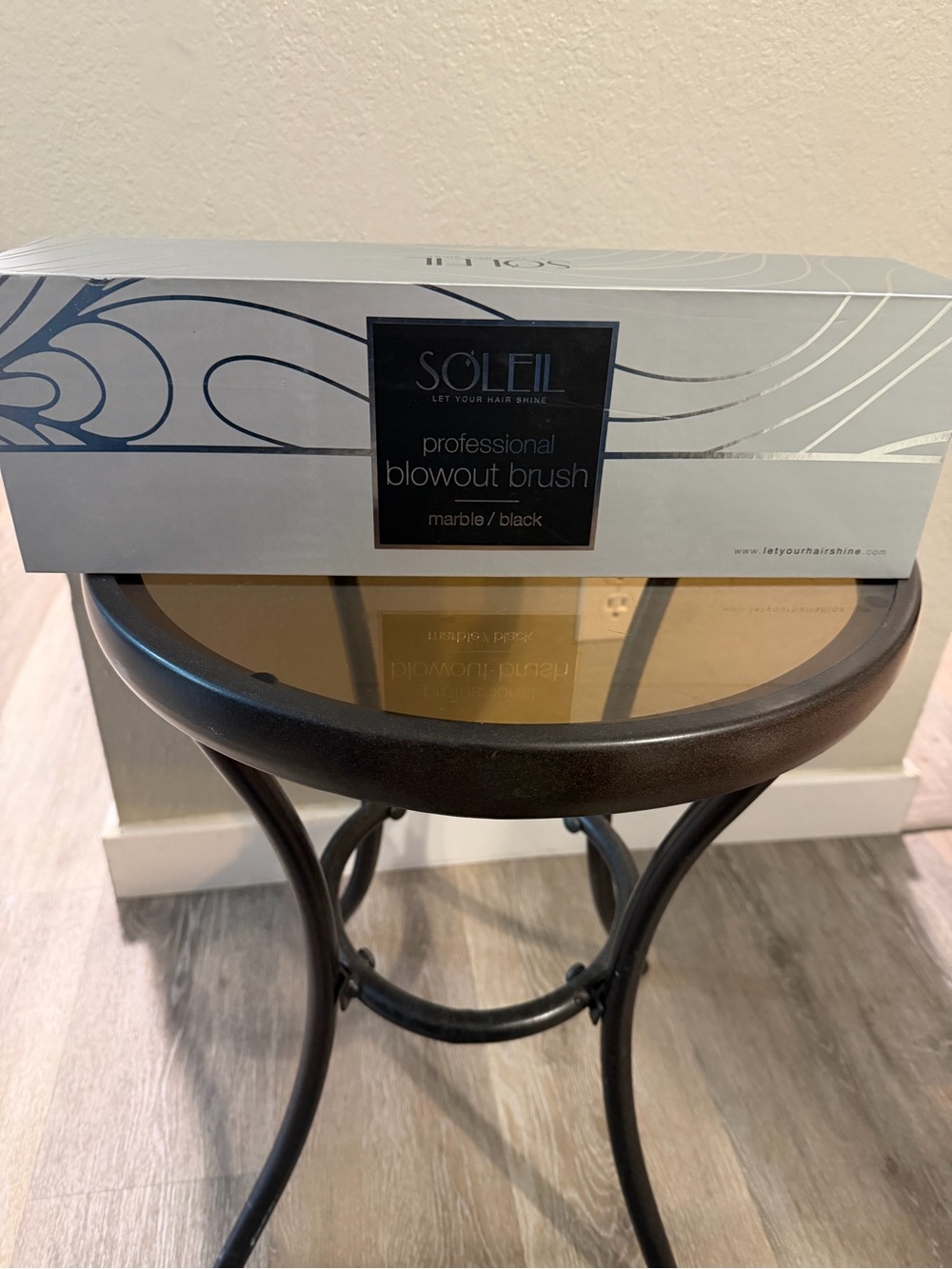 Soleil Professional Blowout Brush - Black Marble